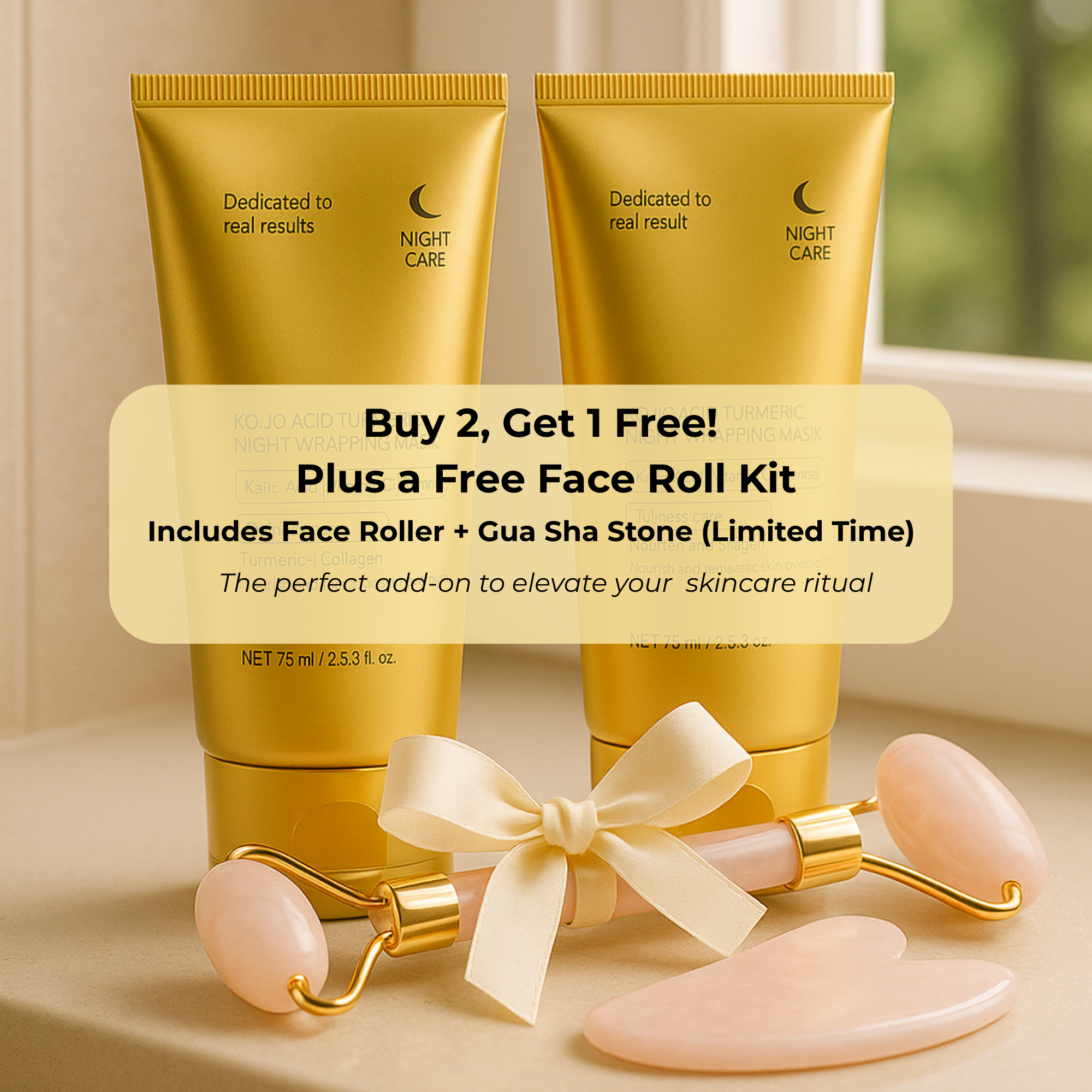 Kojic Acid Turmeric Overnight Wrapping Mask