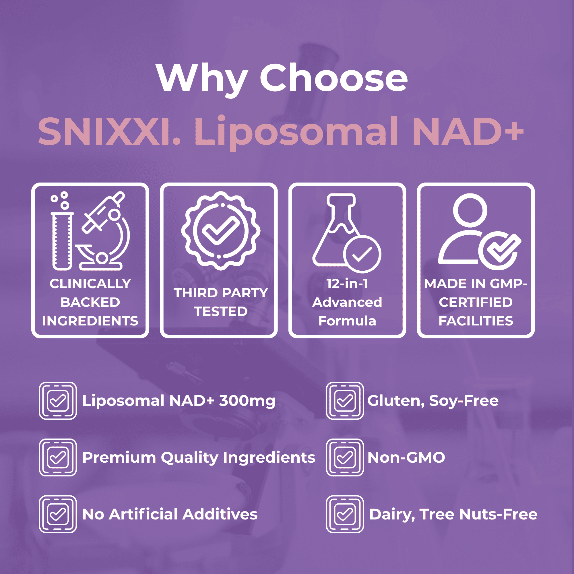 Snixxi. Liposomal NAD+