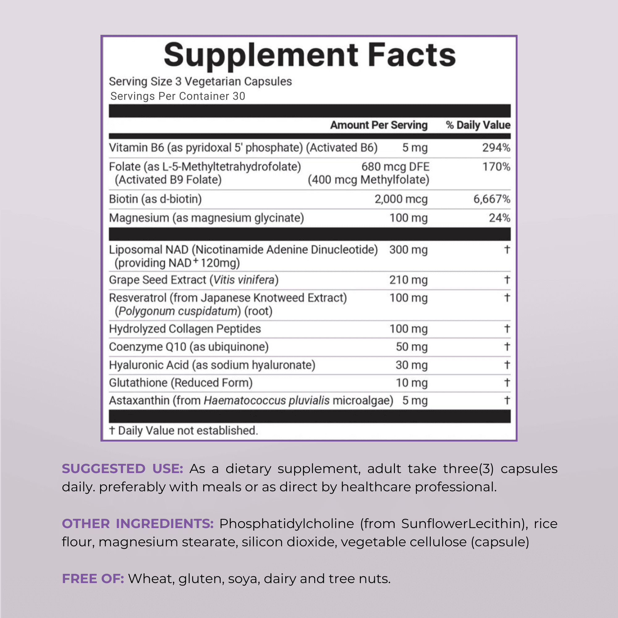 Snixxi. Liposomal NAD+