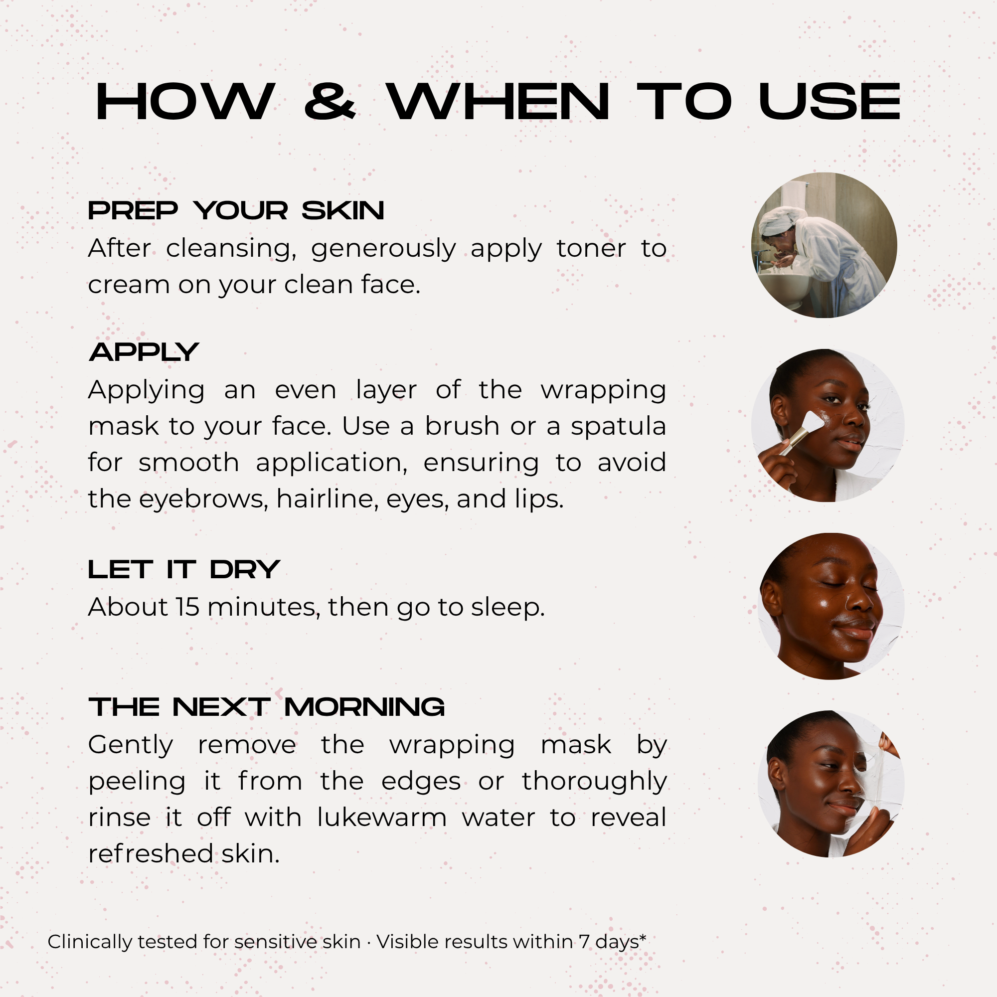 Kojic Acid Turmeric Overnight Wrapping Mask